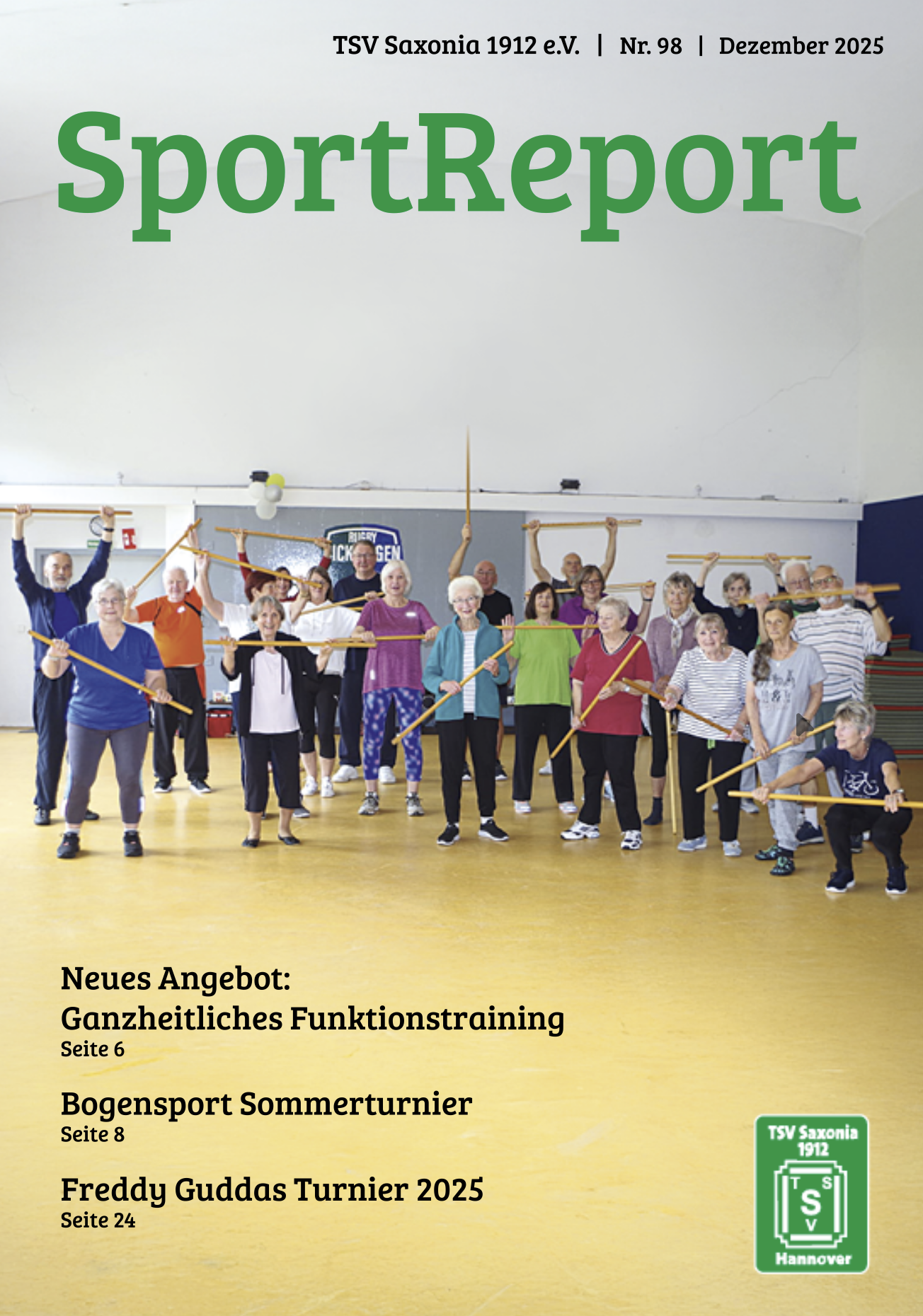 SportReport Nr.98 (Cover)